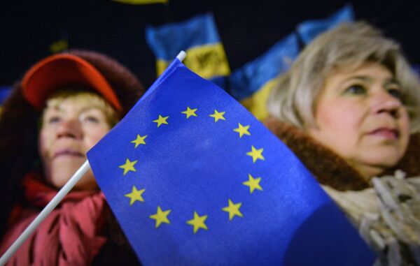 Ukraine: l'association à l'Europe soutenue par 46% de la population (sondage) - Sputnik Afrique