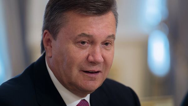 Президент Украины Виктор Янукович - Sputnik Afrique