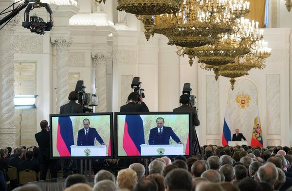 Message de Vladimir Poutine au parlement russe (SYNTHESE) - Sputnik Afrique