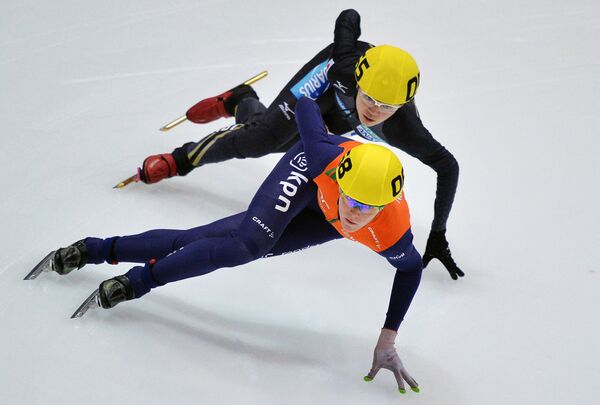 Disciplines olympiques: patinage de vitesse sur piste courte - Sputnik Afrique