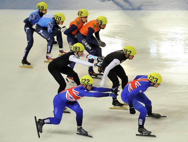 Disciplines olympiques: patinage de vitesse sur piste courte - Sputnik Afrique
