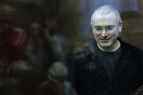L'ex-PDG du groupe pétrolier Ioukos Mikhaïl Khodorkovski - Sputnik Afrique