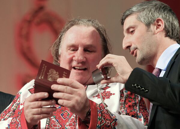 Gérard Depardieu, le plus russe des Français - Sputnik Afrique