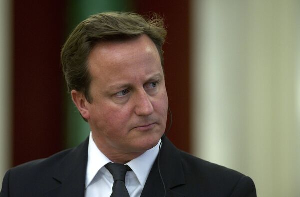 Premier ministre britannique David Cameron - Sputnik Afrique