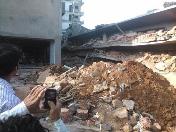 Un immeuble s'effondre à Goa - Sputnik Afrique