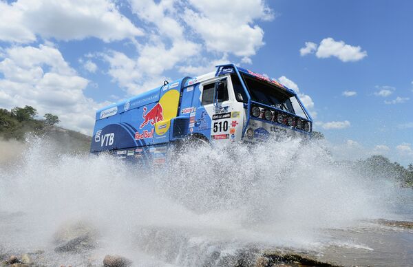 Le Kamas d'Andrey Karginov au rallye Dakar (archives) - Sputnik Afrique