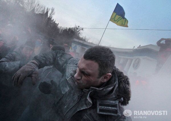 Nouvelle vague de violences à Kiev - Sputnik Afrique