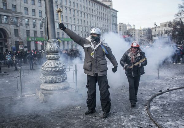 Ukraine: les violences des manifestants menacent la sécurité nationale (Parquet) - Sputnik Afrique