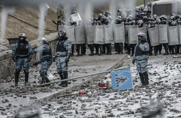 Ukraine: les troubles préparés d'avance (police) - Sputnik Afrique