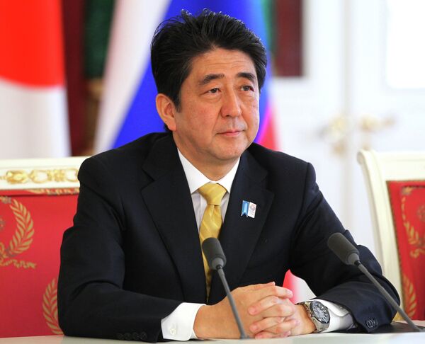 Shinzo Abe, premier ministre du Japon - Sputnik Afrique