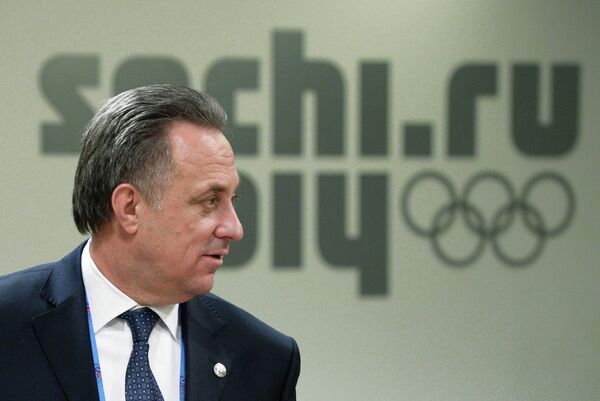 Le ministre russe des Sports Vitali Moutko en Sochi - Sputnik Afrique
