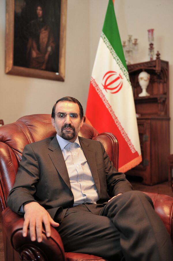 L'ambassadeur iranien à Moscou Mehdi Sanai. - Sputnik Afrique