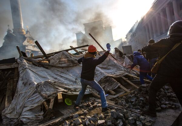 Obama condamne la violence en Ukraine et au Venezuela - Sputnik Afrique