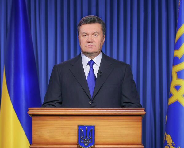Président ukrainien Viktor Ianoukovitch - Sputnik Afrique