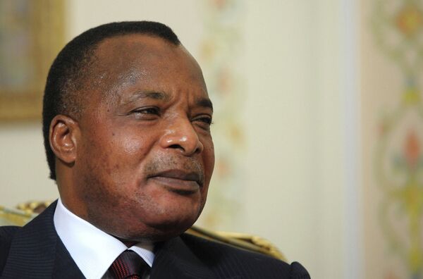 Le président congolais Denis Sassou-Nguesso - Sputnik Afrique
