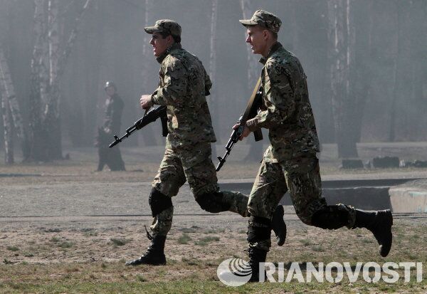 Centre d'entraînement de la Garde nationale ukrainienne - Sputnik Afrique