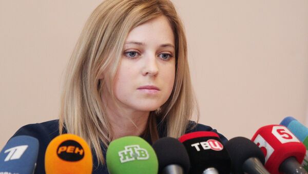 Natalia Poklonskaïa, procureur général de la République de Crimée - Sputnik Afrique