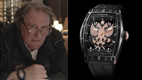 Fier d'être Russe: une ligne de montres suisses de Depardieu - Sputnik Afrique