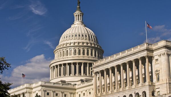 Здание американского Сената в Вашингтоне - Sputnik Afrique