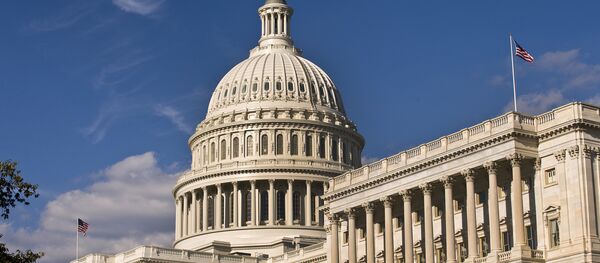 Здание американского Сената в Вашингтоне - Sputnik Afrique