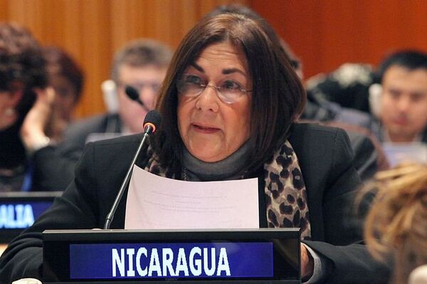 La vice-ministre nicaraguayenne des Affaires étrangères Maria Rubiales - Sputnik Afrique