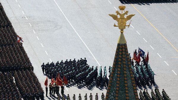 Военный парад, посвященный 69-й годовщине Победы в Великой Отечественной войне - Sputnik Afrique