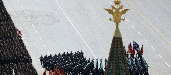 Военный парад, посвященный 69-й годовщине Победы в Великой Отечественной войне - Sputnik Afrique