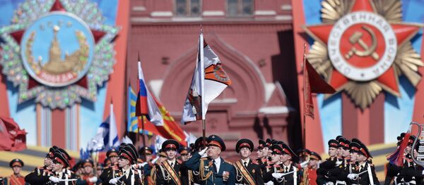 Военный парад, посвященный 69-й годовщине Победы в Великой Отечественной войне - Sputnik Afrique