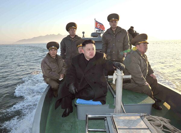 Dirigeant nord-coréen Kim Jong-un - Sputnik Afrique