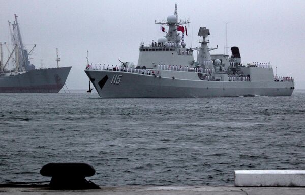 Rusia y China concluyen con prácticas de tiro las maniobras navales en el Pacífico - Sputnik Afrique