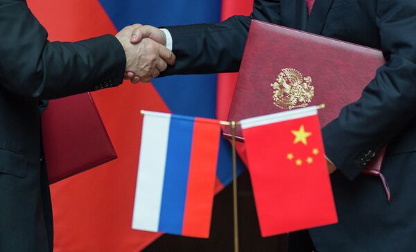 La Russie et la Chine signent un contrat gazier - Sputnik Afrique