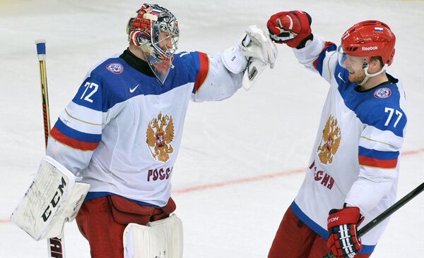 Hockey sur glace - Mondial: la Russie en finale - Sputnik Afrique