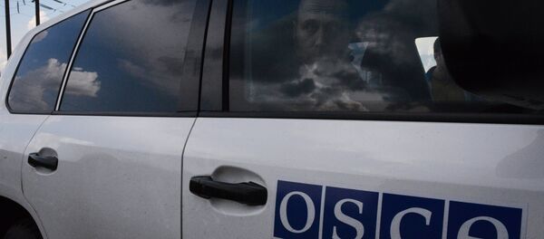 Военные наблюдатели ОБСЕ прибыли в Донецкой области Военные наблюдатели ОБСЕ прибыли в Донецкой области - Sputnik Afrique