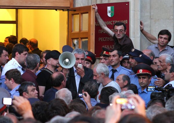 Tentative de coup d'Etat en Abkhazie - Sputnik Afrique