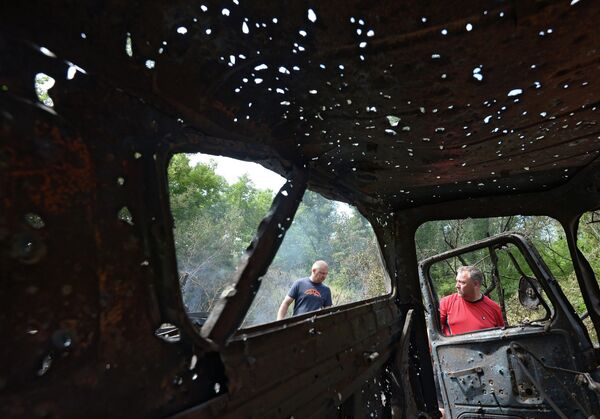 Ukraine: des tirs contre un camion de la Croix rouge, 35 civils tués - Sputnik Afrique