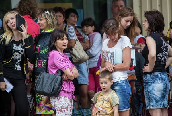 La Russie accueille 7.000 réfugiés ukrainiens en 24 heures - Sputnik Afrique