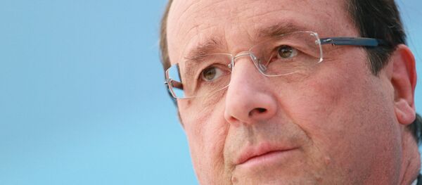 Президент Франции Франсуа Олланд Президент Франции Франсуа Олланд - Sputnik Afrique