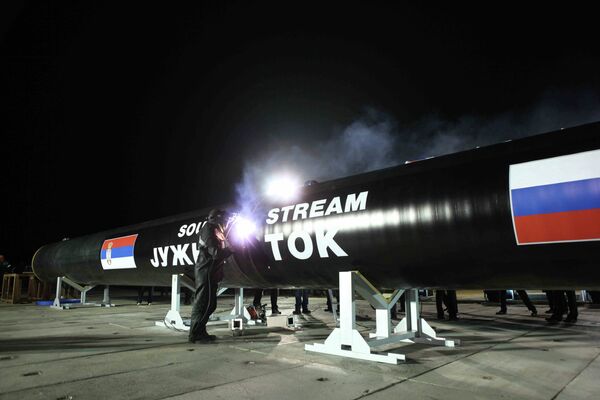 South Stream/abandon: Poutine s'entretient avec Orban et Nikolic - Sputnik Afrique