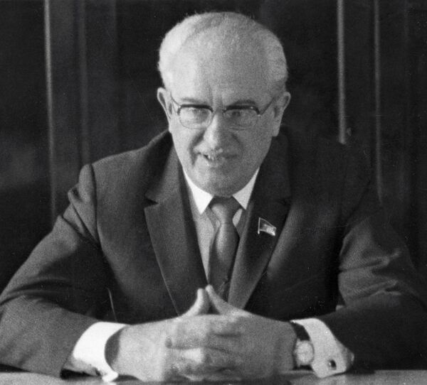 Le président du Comité de sécurité d'URSS Iouri Andropov - Sputnik Afrique