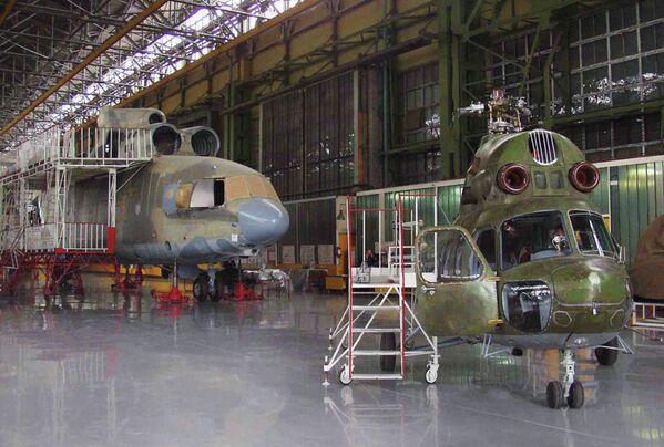 La fabrication de l'hélicoptère Mi-28N (Chasseur nocturne) - Sputnik Afrique