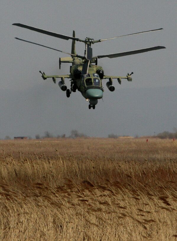 Le Kamov Ka-52, nouvel hélicoptère polyvalent de l'armée russe - Sputnik Afrique