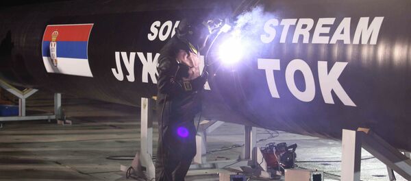 Строительство Южного Потока в Сербии - Sputnik Afrique