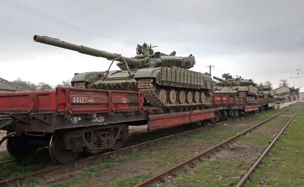 Ukraine: Moscou suspend la restitution des armements restés en Crimée - Sputnik Afrique