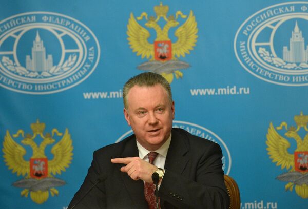 Ministère russe des Affaires étrangères Alexandre Loukachevitch - Sputnik Afrique