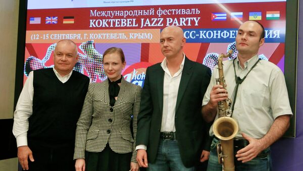 Le Koktebel Jazz Party en Crimée: un projet emblématique de l'Année de la culture - Sputnik Afrique