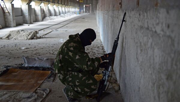 Боец батальона Призрак народного ополчения Луганска - Sputnik Afrique