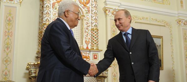 В.Путин провел встречу с М.Аббасом - Sputnik Afrique