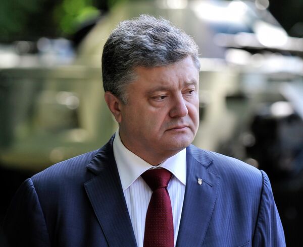 Président ukrainien Piotr Porochenko - Sputnik Afrique