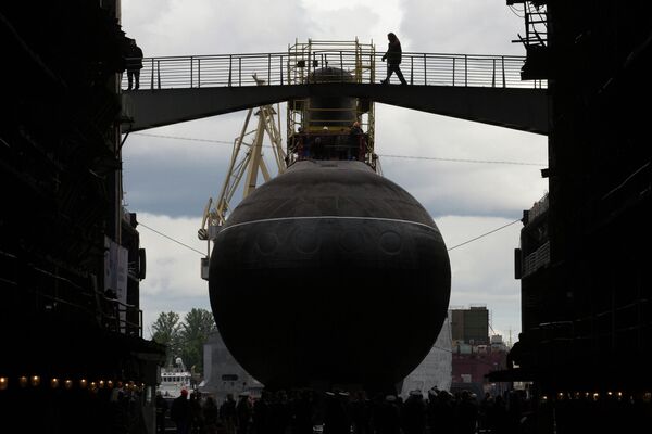 Mise à l'eau du sous-marin Rostov-sur-le-Don - Sputnik Afrique