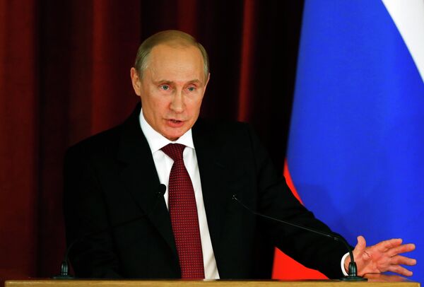 Poutine dévoile les axes de la politique extérieure russe - Sputnik Afrique